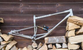 Cadre VTT Enduro Stainless Steel - Inox - finition polie - Reynolds 921 (…)