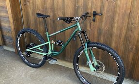 VTT 29 pouces enduro - 160mm - en acier fabriqué en France