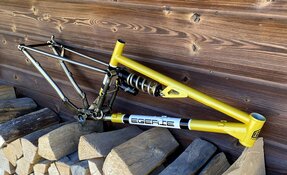 Cadre VTT tout suspendu Enduro 160mm en acier et sur mesure - Columbus Zona