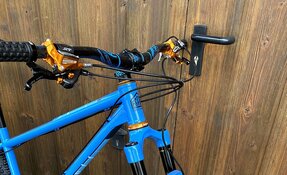 Cadre VTT acier fabriqué main en France en acier Columbus