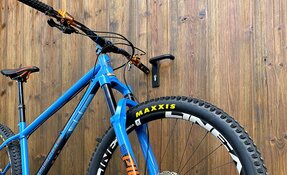 Cadre VTT acier fabriqué main en France en acier Columbus