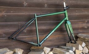 Kit cadre fourche Gravel en acier sur mesure fabriqué en France