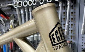Cadre VTT Super Enduro en acier sur mesure fabriqué main en France