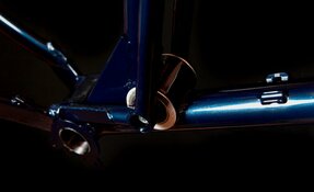 Cadre VTT enduro sur mesure en acier fabriqué en France