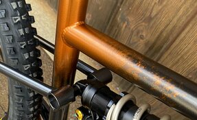 VTT enduro suspendu acier fabriqué en France - Columbus Zona