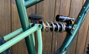 VTT 29 pouces enduro - 160mm - en acier fabriqué en France