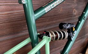 Cadre EGERIE enduro tout suspendu en acier fabriqué en France