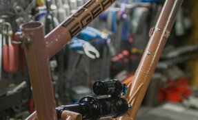 Cadre VTT Enduro en acier Reynolds 631, sur mesure fabriqué à la main en France