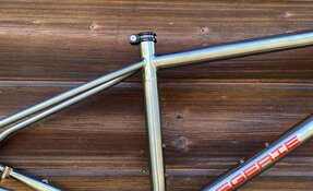 Cadre gravel titane fabriqué en France