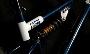 Cadre VTT enduro sur mesure en acier fabriqué en France