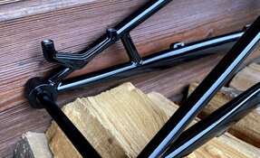 Cadre VTT Super Enduro en acier sur mesure fabriqué main en France