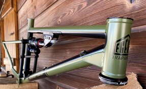 Cadre VTT tout suspendu Enduro tubes Columbus - fabriqué en France
