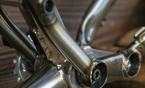 Cadre Enduro High Pivot Titane/Crmo fabriqué en France