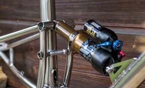 Cadre VTT Enduro Stainless Steel - Inox - finition polie - Reynolds 921 (…)