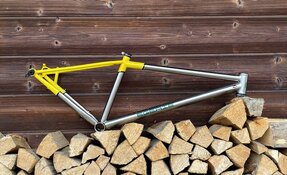 Cadre VTT endurigide titane fabriqué en France - tubes Dedacciai