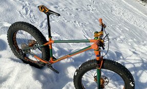 Vélo complet FATBIKE - fabriqué en France peinture perso intégrale